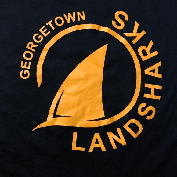 Georgetown, Texas ‘Land Sharks’ Motivational Graphic Tee - Picture 3 of 5